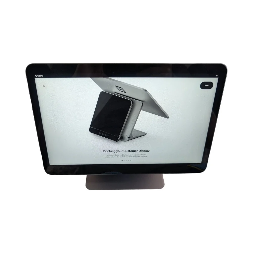 Bb2 Square Register A-SKU-0665 POS System Used Tested w/ Power Cord Adapter